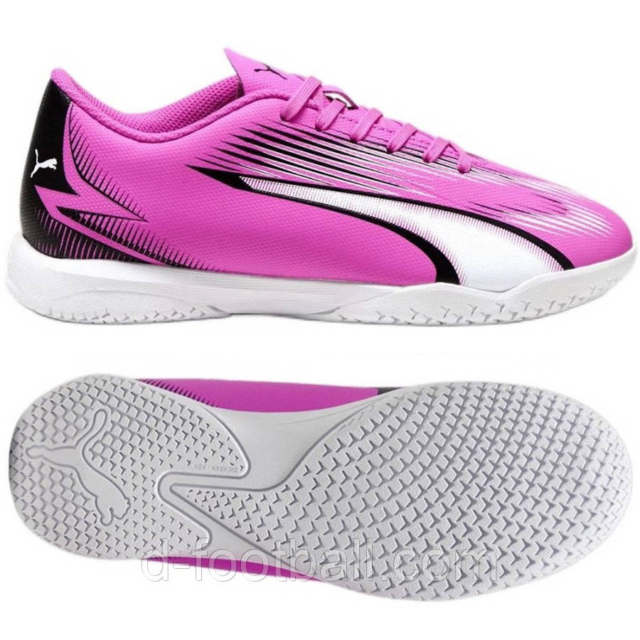 Дитячі футзалки Puma Ultra Play IT Jr 107780-01, Рожевий, Розмір (EU) — 37