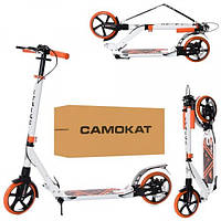 Самокат I-Trike SR2-018-11-WOR 89-103 см оранжевый l