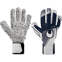 Вратарские перчатки Uhlsport SuperGrip+HN white/navy, 7