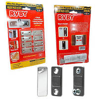 Магниты для дома универсальные набор магнитных пластин фиксаторов для дверей шкафчиков ящиков UKC VALUE PACK