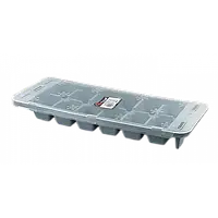 Пластикова форма для льоду з контейнером та лопаткою Stenson R92485 28*10*9см