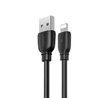 Кабель REMAX Lightning Suji Pro data cable RC-138i 1m 2.4A black