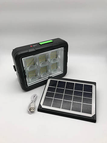 Лампа Solar lighting system GD-2207A (8000 MAH/DC 5V 0.5A)(A-2807) YU227, фото 1