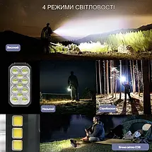 Ручний акумуляторний ліхтарик JHL ST11 YU227, фото 6