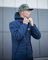 Куртка чоловіча Куртка синя Nike Тінсулейт чолович куртка Україна