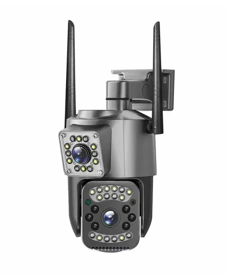 Вулична Wifi камера SC03 V380pro під сім карту 4G / Поворотна камера відеоспостереження