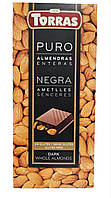 Чёрный шоколад с целым миндалём Torras Испания 200г