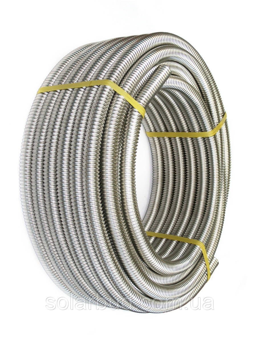 Труба гофрована DISPIPE, DN32, невідпалена під гайку з сегментом, фото 1