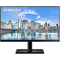 Монитор ЖК 27" Samsung LF27T450FQIXCI IPS 1920х1080 75Гц безрамочный/поворотный экран Черный