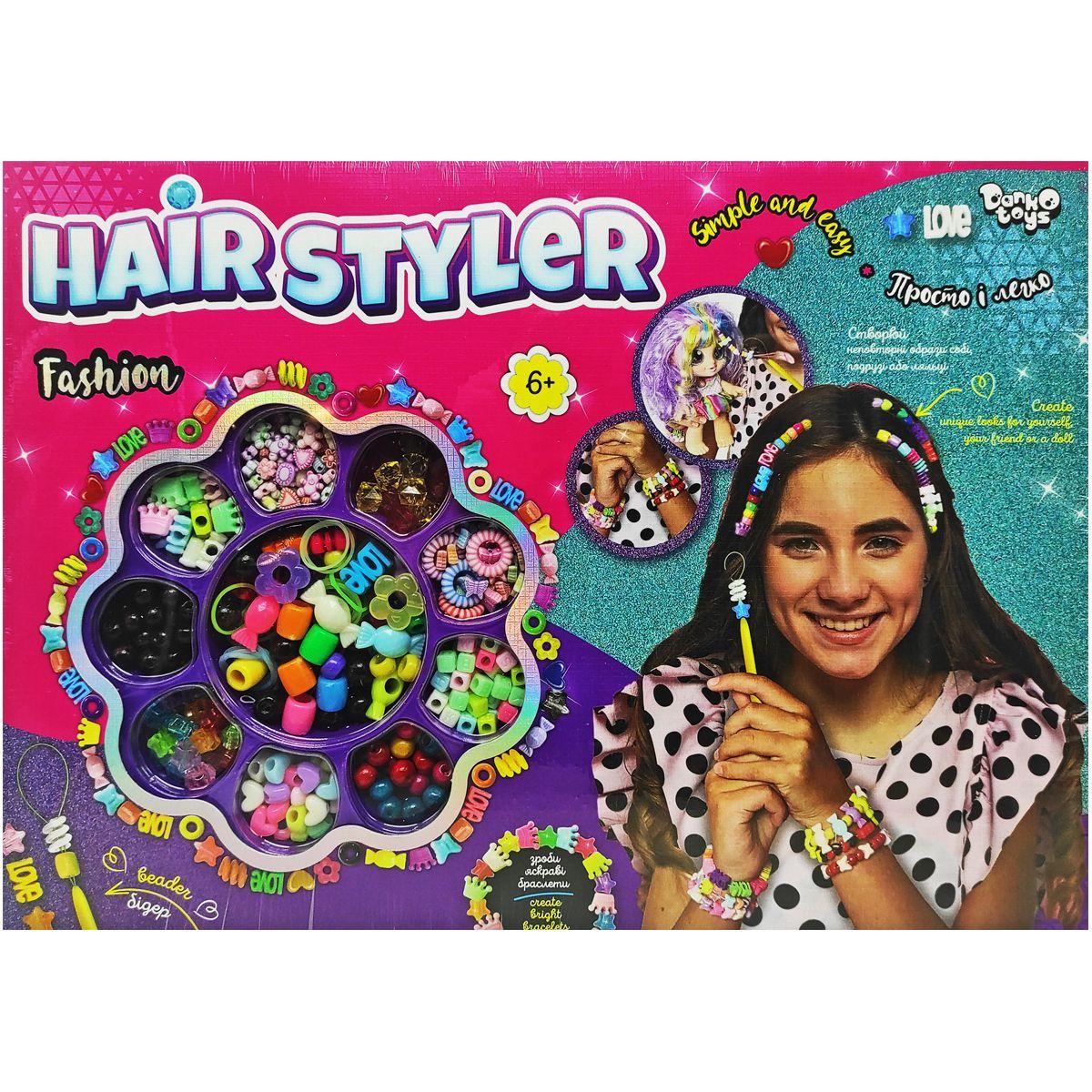 Набір для творчості "Hair Styler. Fashion" Danko toys (HS-01-04)