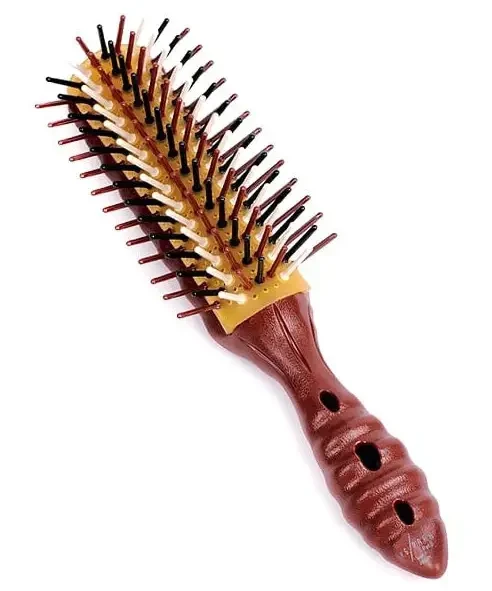 Щетка-браш Y.S.Park Dragon Air Vent Styler Black 9ти рядка YS-LAP32, фото 1