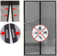 Дверная москитная сетка на магнитах Сетки на двери Москитная магнитная сетка-дверь Сетка дверь магнитах PCT