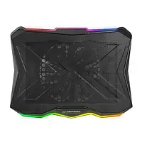 Подставка под ноутбук с RGB подсветкой Esperanza Notebook Cooling Pad EGC110 Xalok
