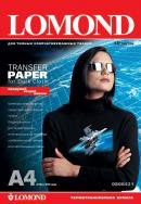 Lomond Ink Jet Transfer Paper for Dark Cloth, A4, 140 г/м2, 50 листов