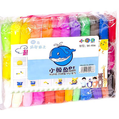 Пластилін супер легкий 36кол.х10гр. зі стеками 1336, фото 1