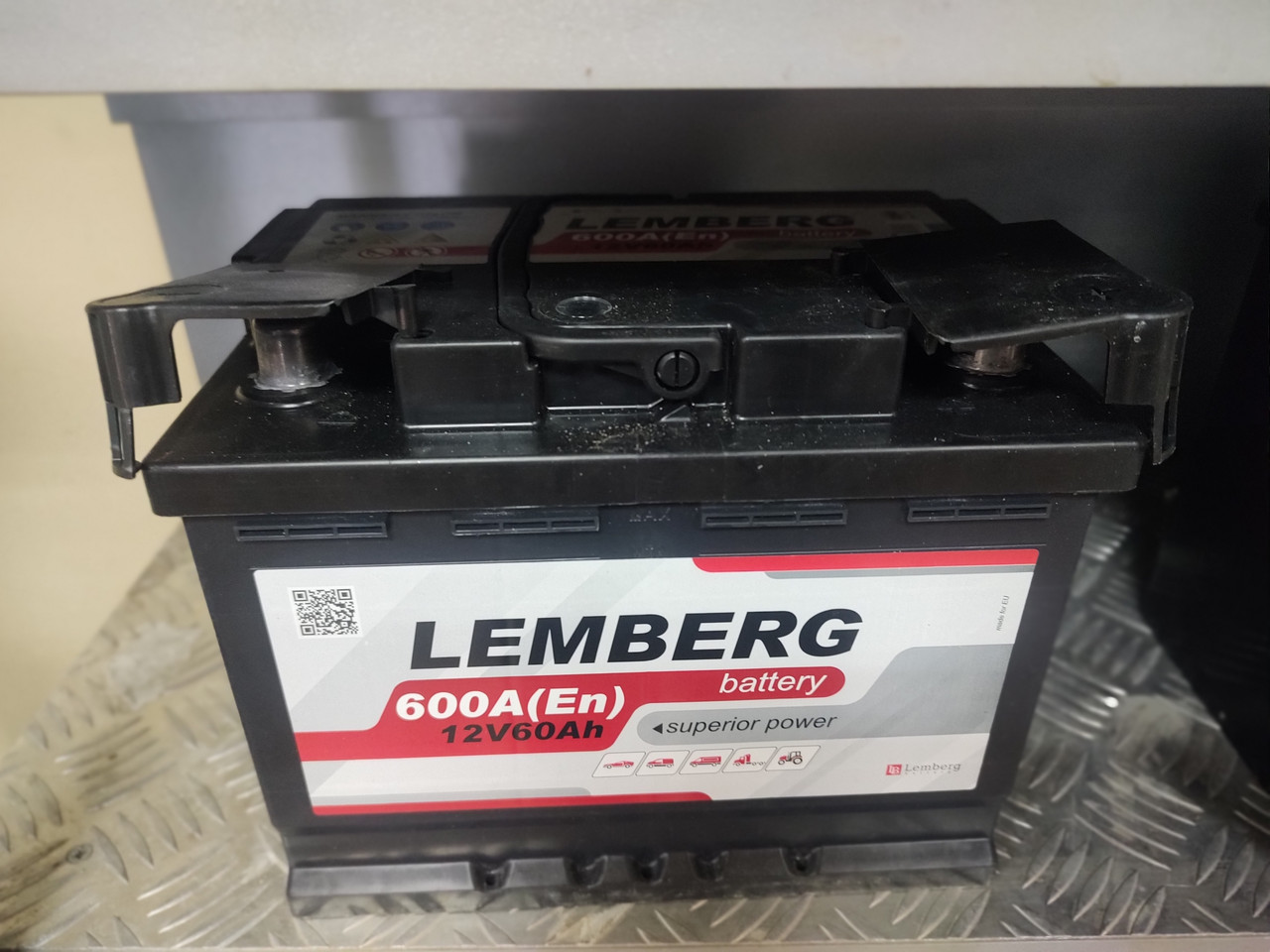 АКБ 6 ст 60 А (600EN) (0) LEMBERG battery Євро