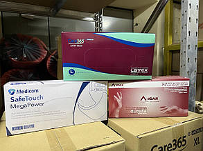 Рукавички латексні щільні IGAR High Risk 25 пар/упак.