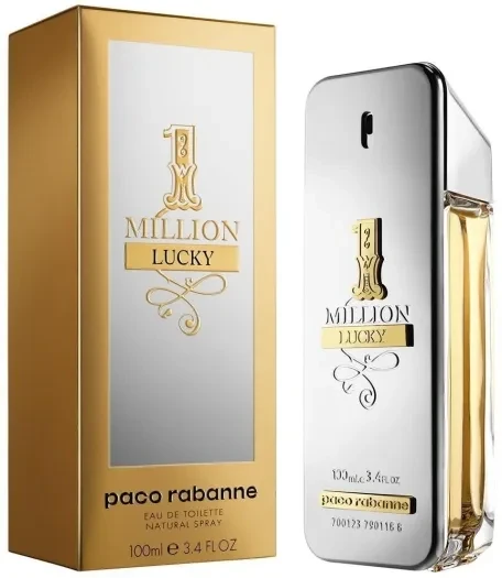 Чоловіча парфумована вода Paco rabanne 1 million lucky 100 мл (магнітна стрічка)