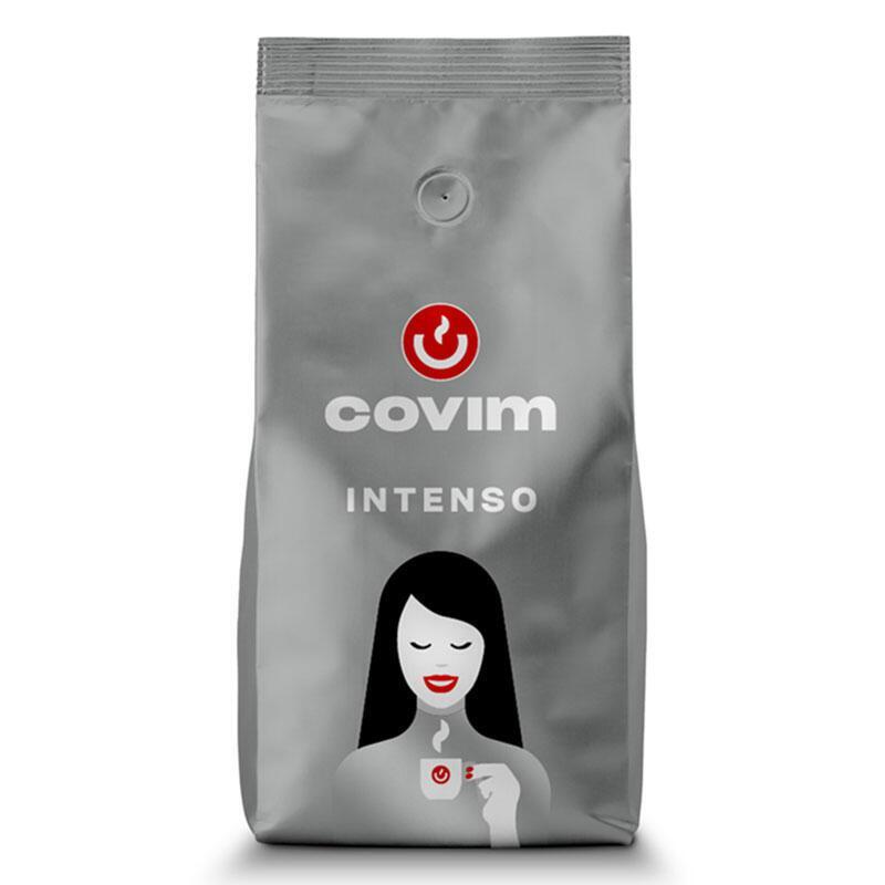 Кава в зернах Covim Intenso 1кг Італія Ковим Преміум зерновий міцний