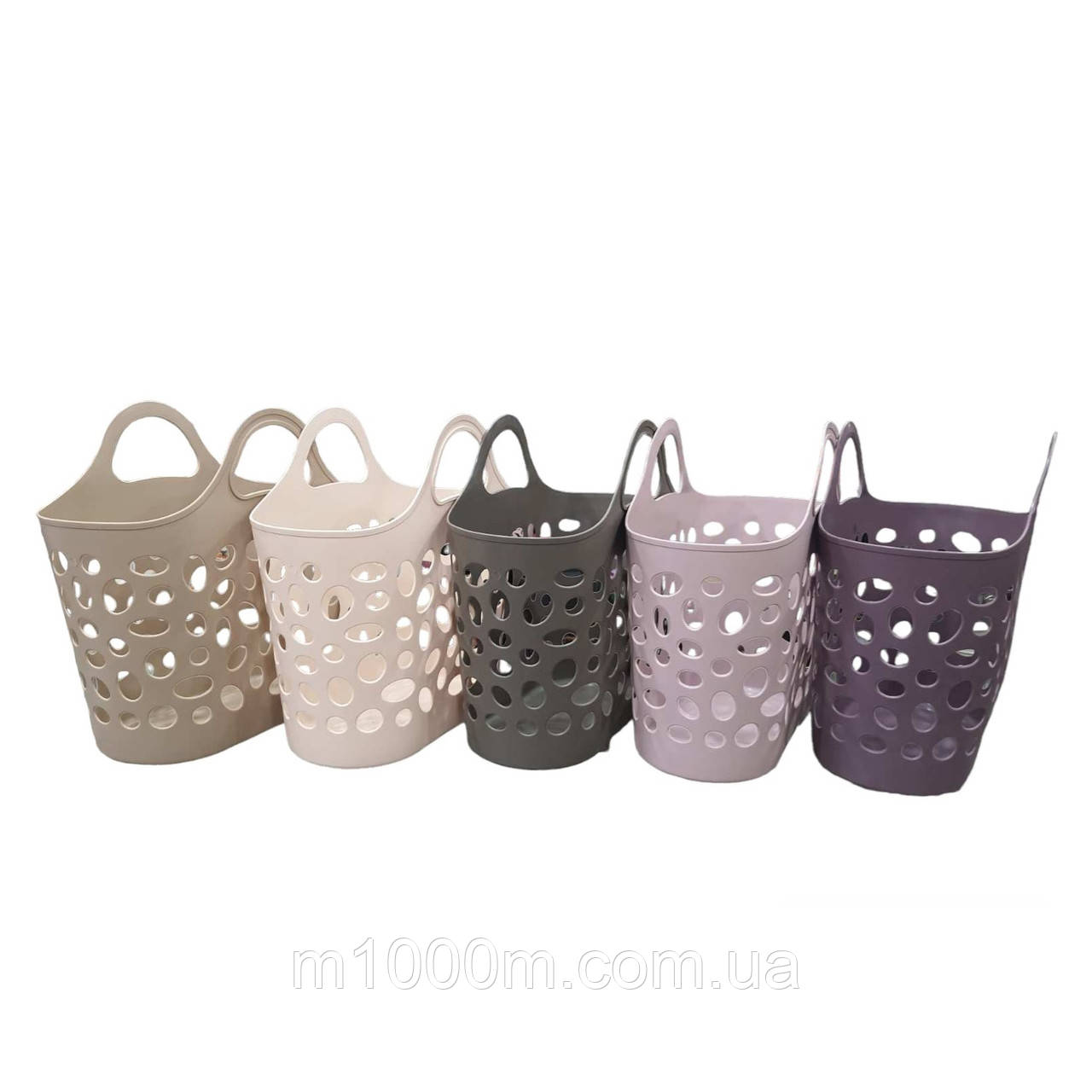 Корзина універсальна овальна 18л ММ. МИКС рандом