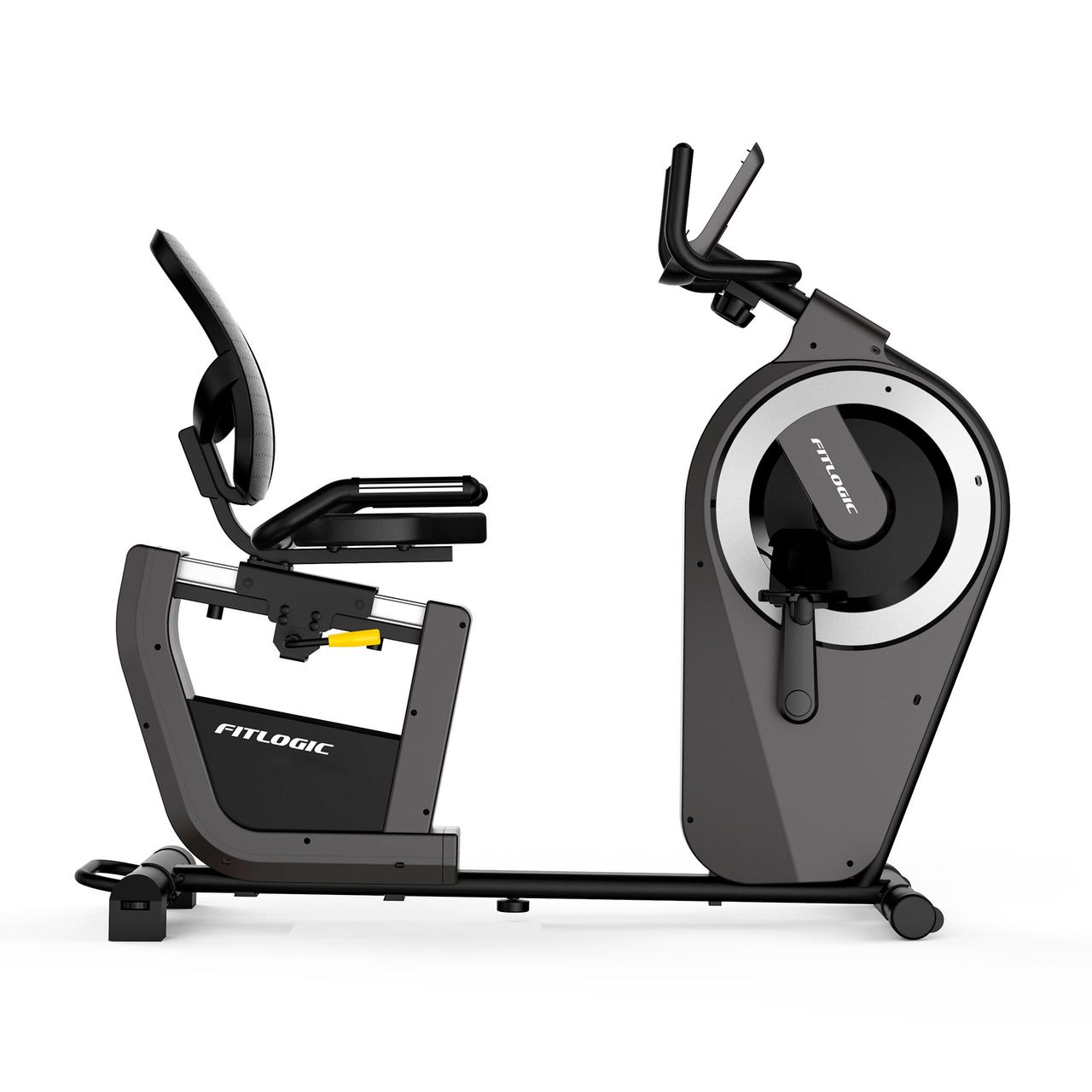 Велотренажер горизонтальний Fitlogic B1801R, фото 1