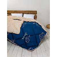Одеяло двуспальное ТЕП Alaska Синие киты 1-00152_23928 180х205 см n