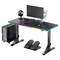 Геймерский стол Ultradesk IRON (LED RGB PRISMATIC)