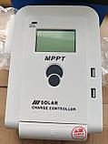 MPPT Сонячний контролер 12/24 V 40 A 100VDC / Dual USB / AGM / LiFePO4 / Li-ion (MPQ40), фото 5