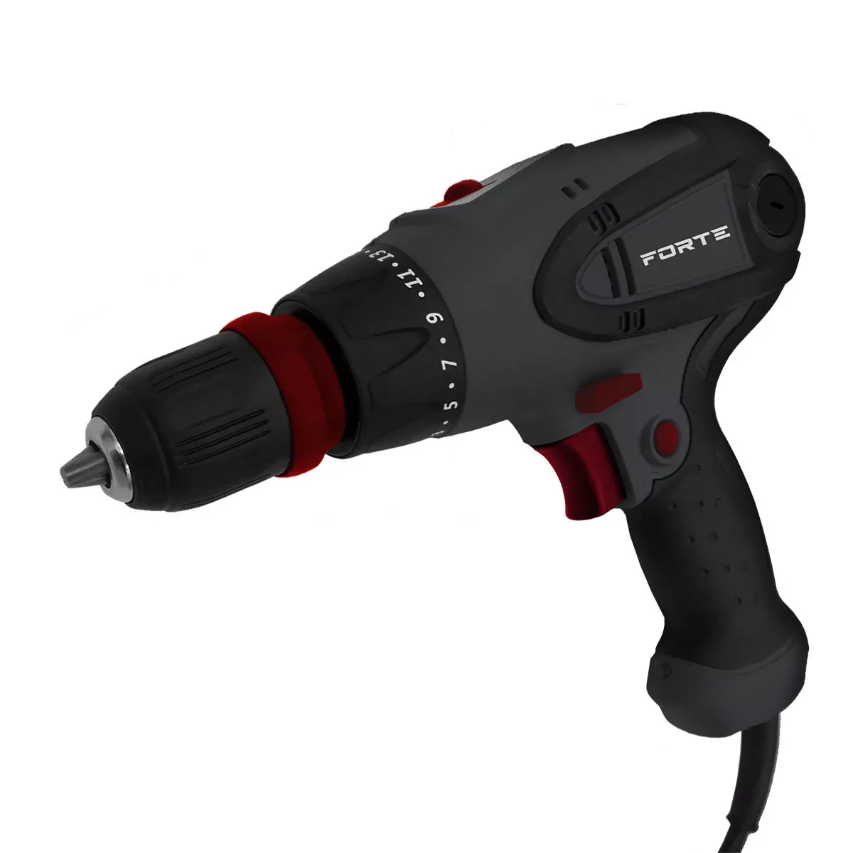 Дриль-шурупокрут Forte DSR 550-2 VR 550 Вт Шурупокрут для дому Шурупокрут із реверсом