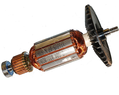 Якір шлифмашинки Bosch GEX150AC оригінал 2604011028 (35х142 різьба 6мм)