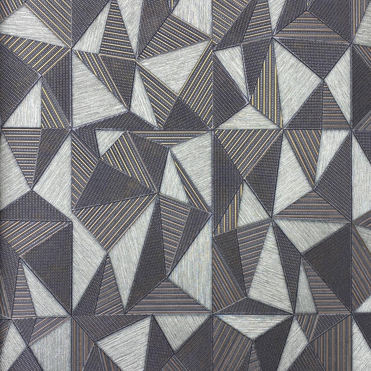 Шпалери вінілові на флізеліновій основі Світло сірі OMEGA 1,06 х 10,05м (23204-5), фото 1