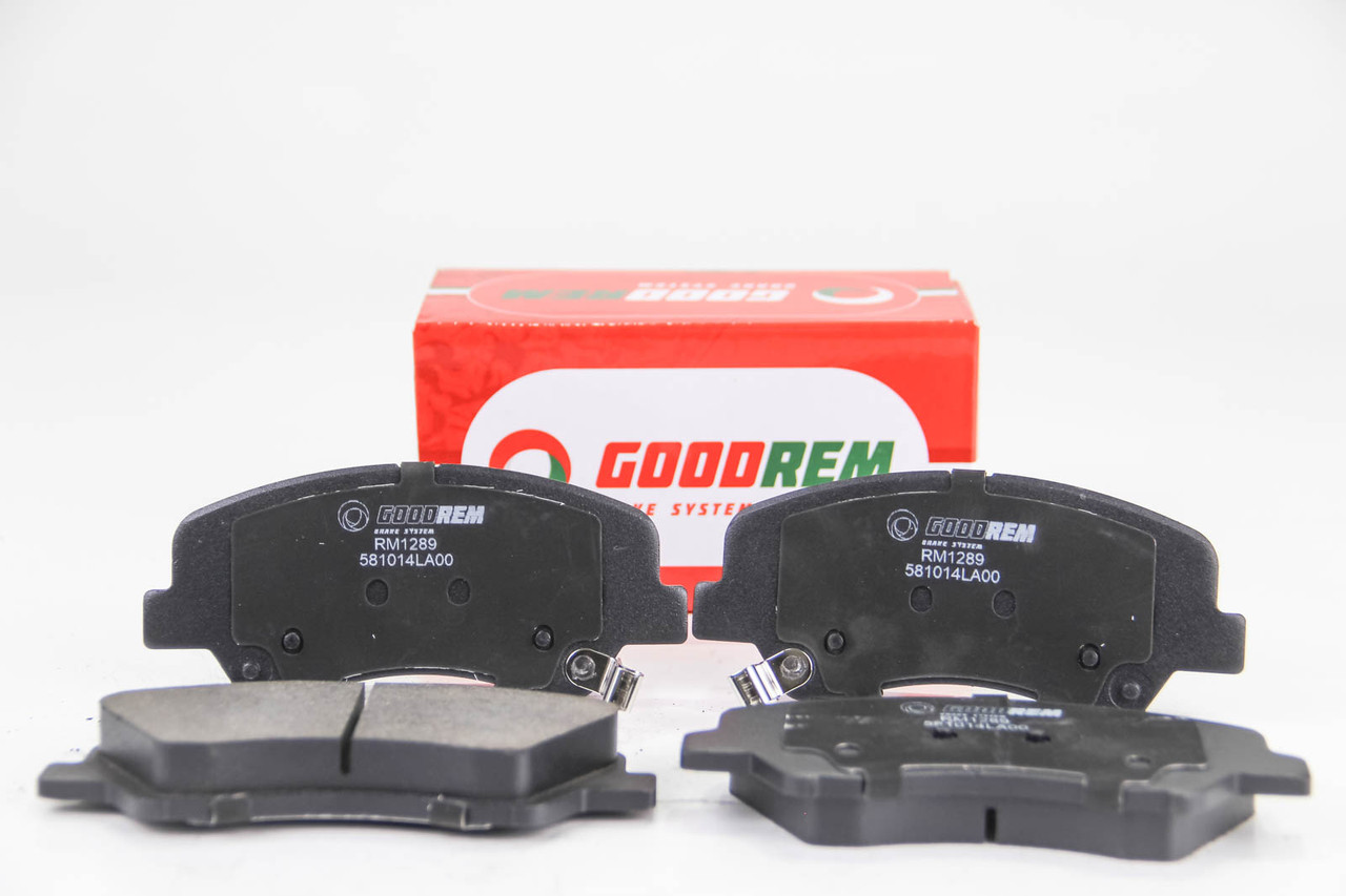 Колодки передні гальмівні Santa Fe II/Carens IV/Sorento II/III 09- (Mando), GOODREM (RM1289), фото 1