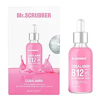 Заспокійлива рожева сироватка Mr. Scrubber для підтримання захисного бар'єра шкіри обличчя Cobalamin B12 30мл
