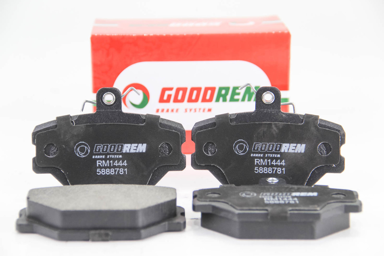 Колодки передні гальмівні Dedra/Tempra/Tipo/Uno 86-02, GOODREM (RM1444), фото 1