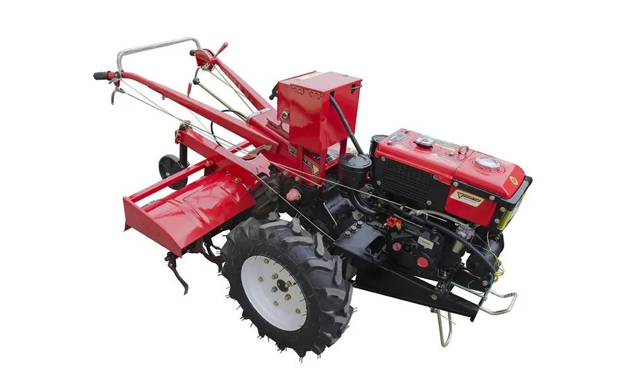 Мотоблок дизельний Forte МД-81E LUX  червоний [8 к.с. / 452 см3 / електростартер / без плуга]