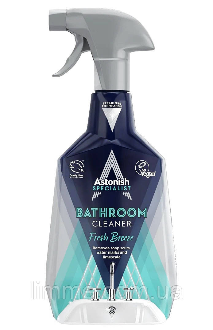 Засіб для чищення ванної кімнати Astonish bathroom cleaner 750 мл