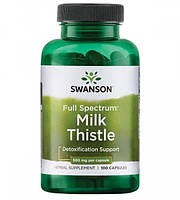 Комплекс для підтримки печінки Swanson Milk Thistle 500 mg 100 caps