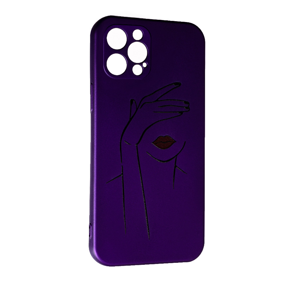 Силіконовий чохол Case Art для Apple iPhone 12 Pro Lips