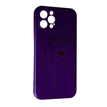 Силіконовий чохол Case Art для Apple iPhone 12 Pro Lips, фото 1