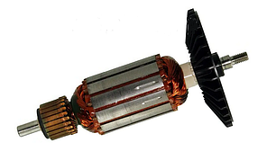 Якір шліфувальної машини Bosch GEX 125-150 AVE оригінал 2604011434 (35х141 різьба 6мм)