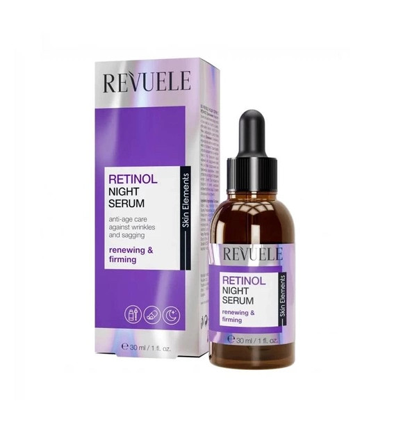 Зволожуюча сироватка Revuele для обличчя Нічна Retinol