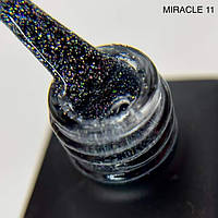 Светоотражающий Гель лак для маникюра ногтей яркий чудесный Milano 8 мл Miracle №11