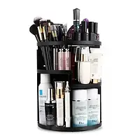 Органайзер для косметики вращающийся 360° Rotation Cosmetic Organizer (розовый, белый, черный)