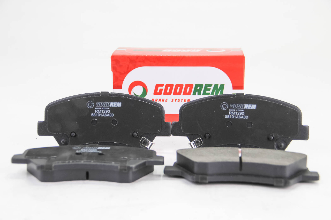 Колодки передні гальмівні Ceed/Cerato/Elantra/Equus/i30 (09-21), GOODREM (RM1290), фото 1