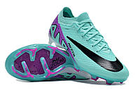 Бутсы Nike Air Zoom Mercurial Vapor XV FG Бирюзовые Найк вапор бирюзовые Футбольная обувь с шипами Для футбола