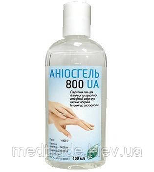Дезінфікуючий засіб Аніосгель 800 UA Гель Для шкіри рук 100 мл