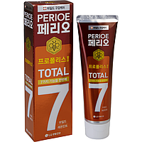 Зубная паста комплексного действия LG Perioe Total 7 Sensitive Propolis 120 гр