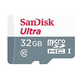 Карта пам'яти MicroSDHC (UHS-1) SanDisk Ultra 32Gb class 10 A1 (100Mb/s)