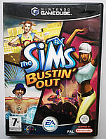 The Sims Bustin' Out, Б/В, англійська версія - диск Nintendo Gamecube