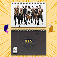 Скетчбук А5 48 л. 150 гр.м² K-Pop BTS